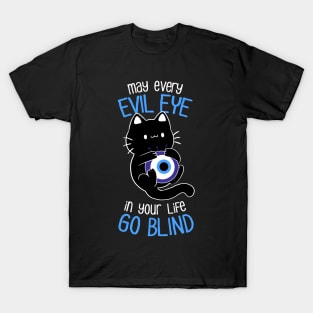 The Evil Eye Cat by Tobe Fonseca T-Shirt